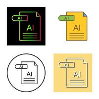 AI Vector Icon