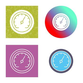 icono de vector de velocímetro