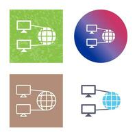 Internet Connectivity Vector Icon