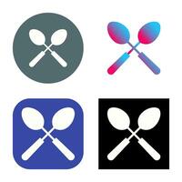 Spoons Vector Icon