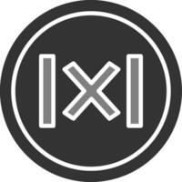 Absolute Value Vector Icon