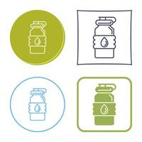 Water Bottle Vector Icon