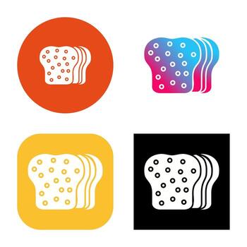 icono de vector de pan