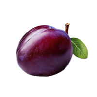 fresco prugna frutta ai generativo png