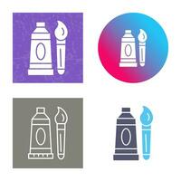 Oil Paint Vector Icon