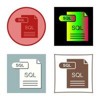 SQL Vector Icon