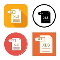 XLS Vector Icon