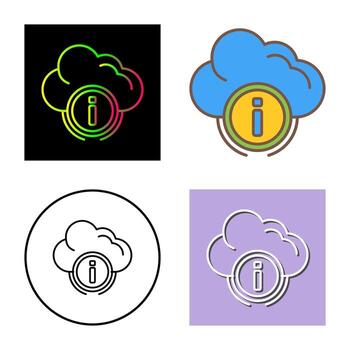 Cloud Computing Vector Icon