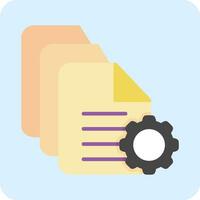 Batch Processing Vector Icon