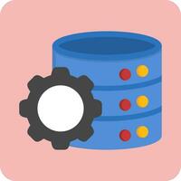 Operational Database Vector Icon