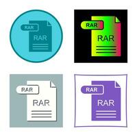 RAR Vector Icon