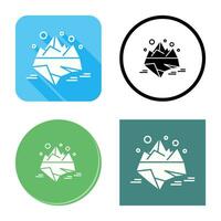 Iceberg Vector Icon