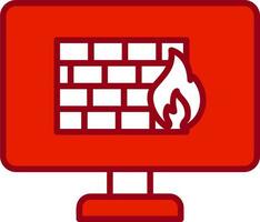 Firewall Vector Icon