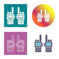 Walkie Talkie Vector Icon