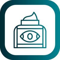 Eye Cream Vector Icon Design