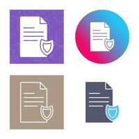 Private Document Vector Icon