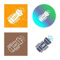 Flashlight Vector Icon