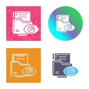 Data Visualization Vector Icon