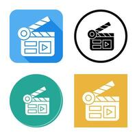 Clapper Board Vector Icon