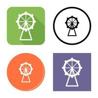 Ferris Wheel Vector Icon