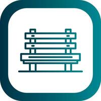 Bench Vector Icon Design