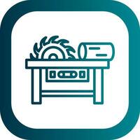 Sawmill Vector Icon Design