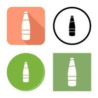 Beer Bottle Vector Icon