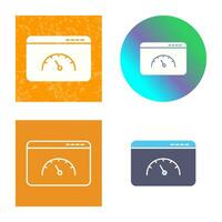 Page Speed Vector Icon