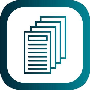 diseño de icono de vector de notas