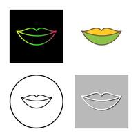 Lips Vector Icon