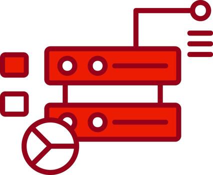 icono de vector de base de datos