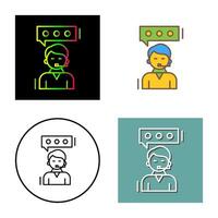 Client Service Vector Icon