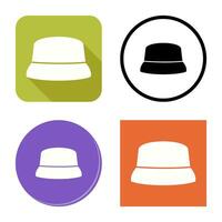 icono de vector de sombrero