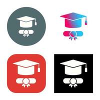 Graduation Hat Vector Icon