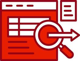 Data Query Vector Icon
