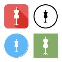 Dress Holder Vector Icon