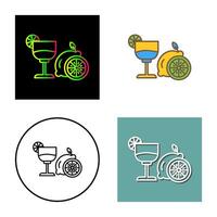 Lime Juice Vector Icon