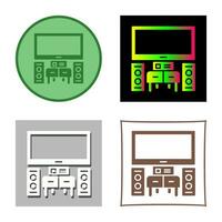 Home Theater Vector Icon