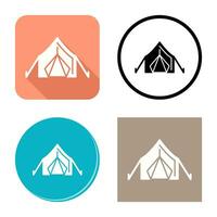 Tent Vector Icon