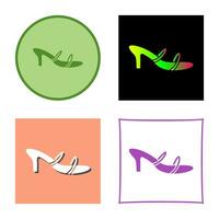 Stylish Sandals Vector Icon