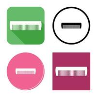 Comb Vector Icon