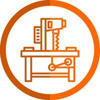 Band saw Vector Icon Design