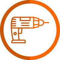 Hand drill Vector Icon Design