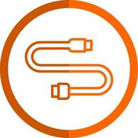 Connector and Cable Vector Icon Design