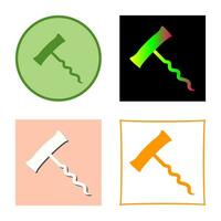 Unique Corkscrew Vector Icon