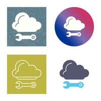 Cloud Computing Vector Icon