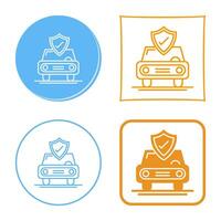 Car Protection Vector Icon