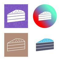 Cake Slice Vector Icon