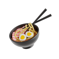 ramen 3d icono png