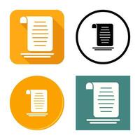 Document Vector Icon